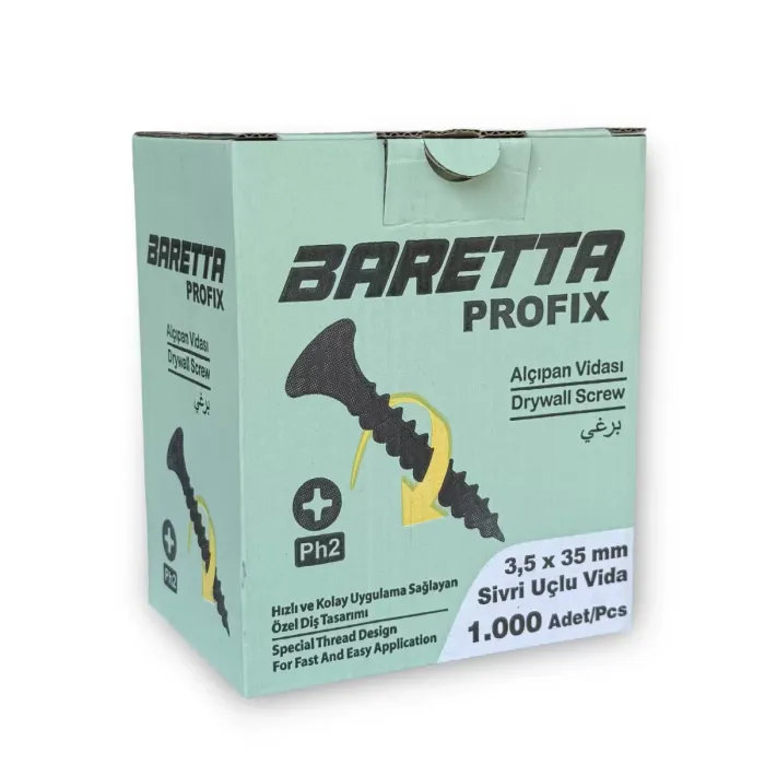 Baretta PROFIX 3.5 x 35 mm carton box